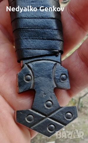 Ръчно кован нож Toferner Thor Knife 2, снимка 6 - Ножове - 52040594