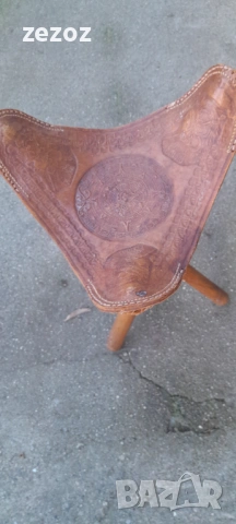 Маса и три стола-масив и кожа, снимка 9 - Маси - 53147835