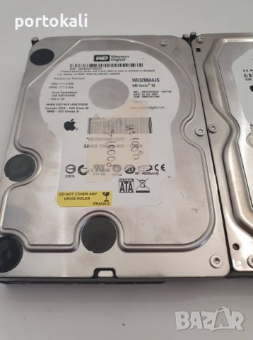 +Гаранция! Apple Твърд диск хард диск HDD 3.5 " инча за компютър PC 320GB hard disk, снимка 2 - Твърди дискове - 37262245