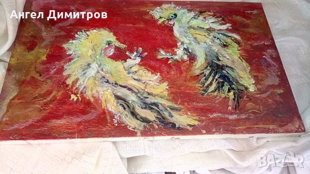 Маслена картина платно, снимка 4 - Картини - 35571754