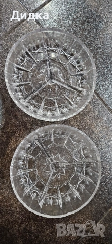 Стъклени/кристални чинии