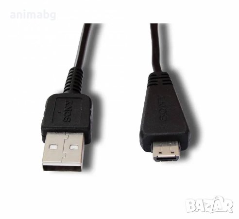 ANIMABG USB дата кабел VMC-MD3 за цифрови фотоапарати на SONY модели Cyber-shot VMC-MD3 DSC-T99C T99, снимка 3 - Кабели и адаптери - 44079025