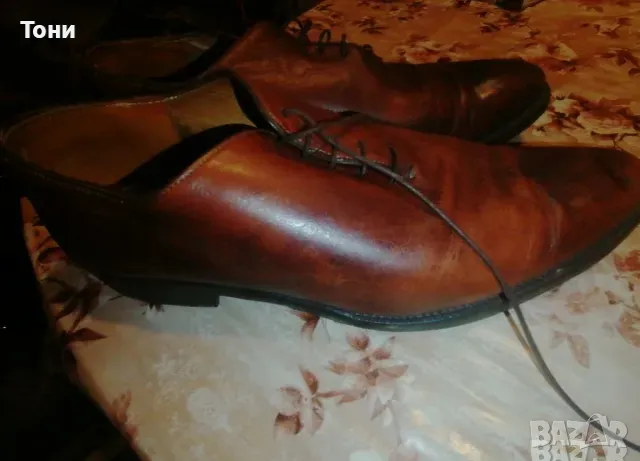 REGENT Нови Мъжки Обувки Изцяло от Естествена Кожа 43, снимка 6 - Ежедневни обувки - 49564302