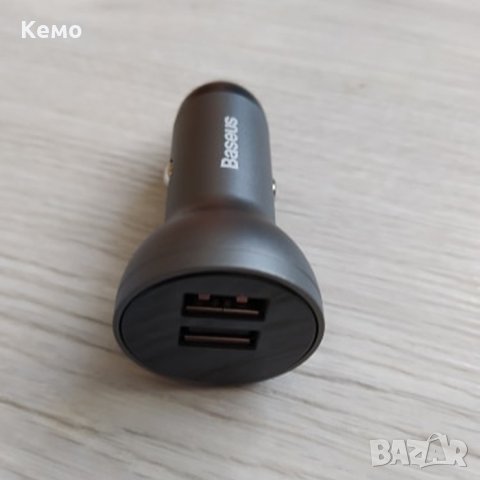 Зарядно за кола BASEUS 24W, снимка 6 - Зарядни за кола - 34723935