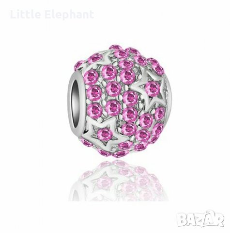 -50% off Sale Елемент топче със звезди и розови камъни/нов