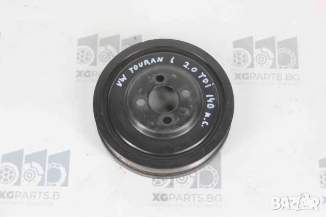 Демпферна шайба за Volkswagen Touran I 2.0TDI 140 к.с. (2003-2010), снимка 2 - Части - 49616662