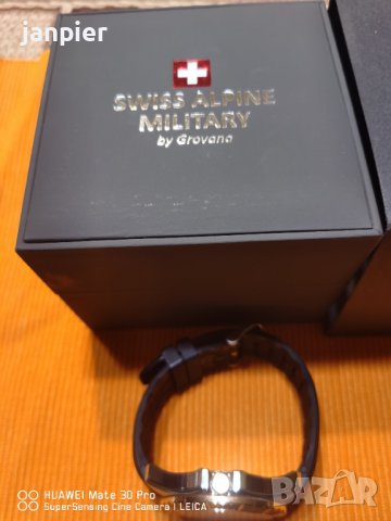 Мъжки масивен швейцарски часовник Swiss ALPINE Military, снимка 7 - Луксозни - 39301822