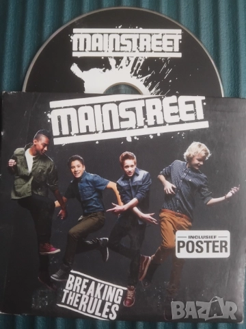 Mainstreet ‎– Breaking The Rules - оригинален диск музика