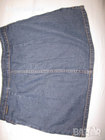 Дънкова пола, снимка 2 - Поли - 28924027