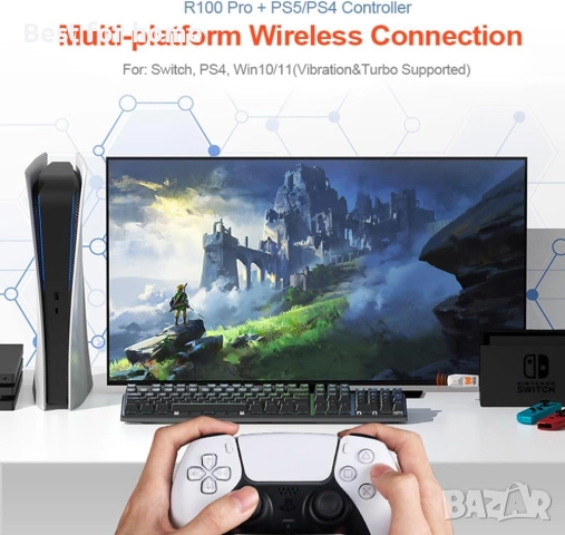 Адаптер за безжичен контролер, снимка 4 - Друга електроника - 52240718