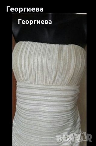 Златиста еластична маркова рокля 🌹👗L р-р🌹👗арт.073, снимка 2 - Рокли - 26811358