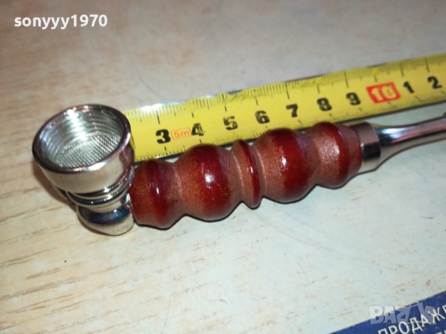 ЛУЛА ЗА ПУШЕНЕ-МЕТАЛ И ДЪРВО 1101241132, снимка 16 - Лули - 43757958