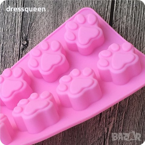 3785 Форма за печене с 10 лапички, снимка 8 - Форми - 38921780