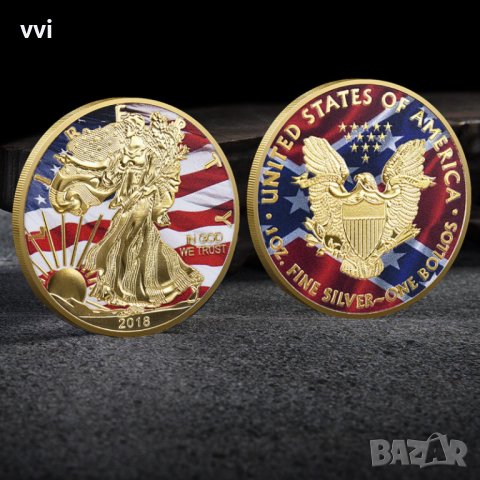 Монета Американски орел, снимка 1 - Нумизматика и бонистика - 38905238