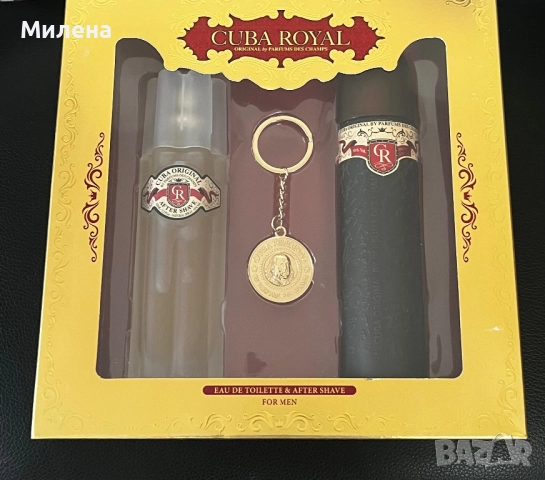 Cuba Royal мъжки парфюмен сет с подарък