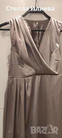 Сатенена Рокля, снимка 2 - Рокли - 48816442