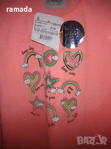 Блуза за момиче 5 г., снимка 8 - Детски Блузи и туники - 49350095