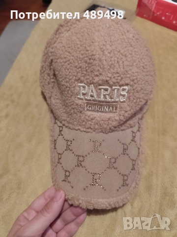 дамска шапка с козирка , снимка 3 - Шапки - 52104048