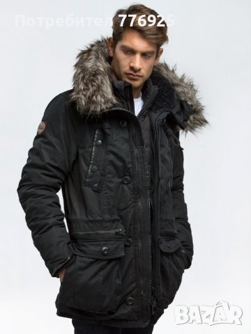 Зимно яке парка Khujo, снимка 2 - Якета - 38495585