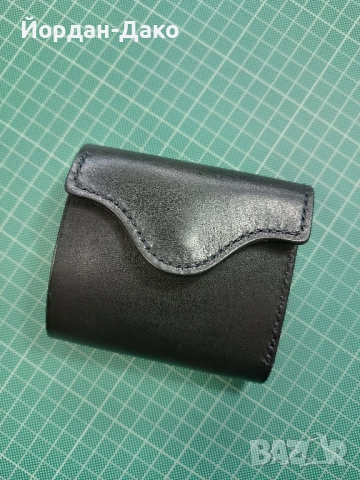 Портфейл от естествена кожа ръчна изработка, снимка 12 - Портфейли, портмонета - 51465137