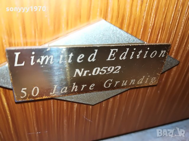 grundig 50 yahre no.0592 limited edition 0706210954, снимка 4 - Ресийвъри, усилватели, смесителни пултове - 33128939