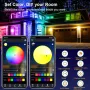 LED лента Bluetooth TV LED светлина за 85-100 инча RGB 5050, 7,5 m,Синхронизиране с музика, снимка 4