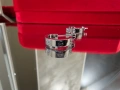 CARTIER Love Silver Hoop Дамски Обеци, снимка 9