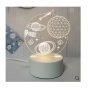 Декоративна лампа Mercado Trade, 3D, LED светлина, Космос, снимка 2