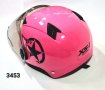 КАСКА ЗА МОТОР,СКУТЕР РОЗОВА - 3453, снимка 2