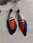 Продавам авторски обеци – дължина между 6 – 11 см., снимка 2