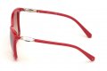 Swarovski нови дамски луксозни слънчеви очила с кристилни елементи червени , снимка 3