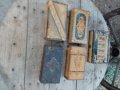 Стари дървени кутии, снимка 1 - Антикварни и старинни предмети - 37545011