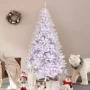 Изкуствена коледна снежно бяла елха, снимка 5