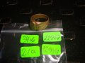 СТАР БРОНЗОВ ПРЪСТЕН с ПЕЧАТ 18К 750 ОРНАМЕНТИРАН РЯДКА МАЙСТОРСКА ИЗРАБОТКА 22967, снимка 6
