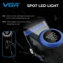 Професионална машинка за подстригване VGR PRO V-001 – Синя, снимка 3