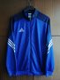 Adidas оригинално синьо горнище анцуг Адидас размер L, снимка 1 - Спортни дрехи, екипи - 43212906