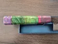 Кухненски нож от Дамаска стомана , снимка 5