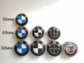 Капачки за джанти за BMW Серия 1/3/5/7/Z3 Е39/Е46/Е60/E65/E90 Сини/Бели/Черни/Алпина, 56, 60 и 68мм, снимка 2