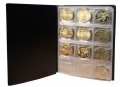 Джобен органайзер класьор руски кожен албум за монети книга 120 джобчета за колекции съхранение Калъ, снимка 15