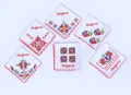 Бродирани кърпички с традиционни български шевици , снимка 2
