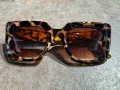 Дамски слънчеви очила с тигров принт, снимка 2