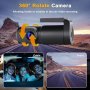 Нова Dashcam Камера със SD карта, 1080P WiFi Монитор за паркиране, снимка 2