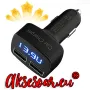 Ново 4 в 1 Двойно зарядно за кола Dual USB DC 5V 3.1A Универсален адаптер с тестер за измерване на н, снимка 10