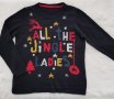 Коледен пуловер ХЛ - дамски, снимка 1 - Блузи с дълъг ръкав и пуловери - 38960429