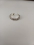 Сребърен пръстен-халка 925 чистота на пробата, снимка 5