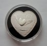 Плакет с формата на сърце, снимка 2