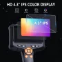 Ендоскопска камера двойна леща 4.3'' IPS екран 1080P HD  Ендоскоп бароскоп за инспекция, снимка 5