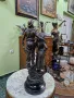 Прекрасна антикварна колекционерска френска фигура статуетка композиция , снимка 6