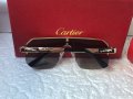 Cartier 2020 висок клас мъжки слънчеви очила, снимка 10