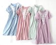 Нова пижама за деца Нощно Спално бельо за момичета с къс ръкав Памук, снимка 1 - Детски пижами - 35318901